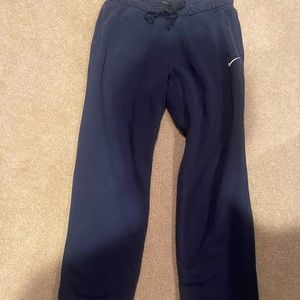 Men’s navy Nike sweatpants